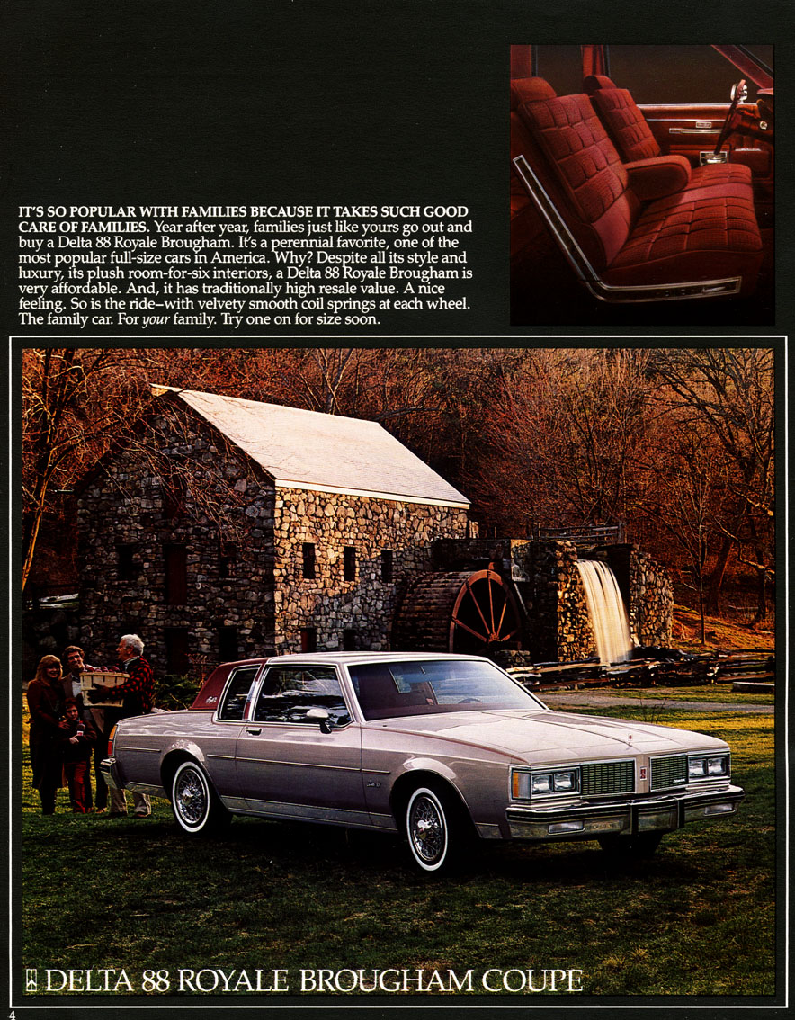 1984 Oldsmobile Full-Line Brochure Page 9